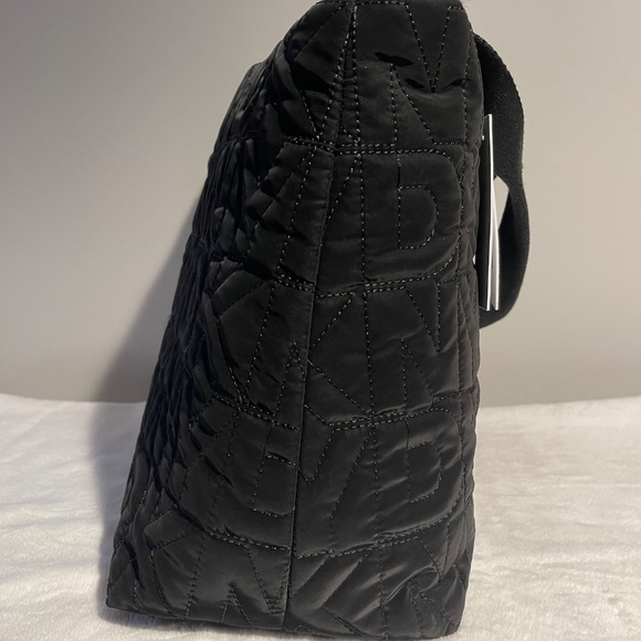 DKNY Roni Faux Fur Reversible East West Tote - Black - NWT - Picture 5 of 7